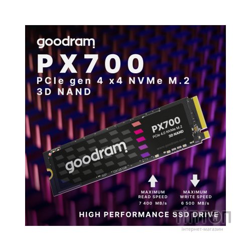 Накопичувач SSD M.2 2280 4TB Goodram (SSDPR-PX700-04T-80)