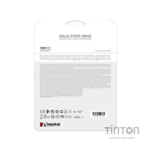 Накопичувач SSD M.2 2280 4TB Kingston (SKC3000D/4096G)