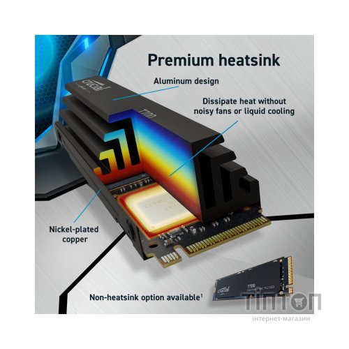 Накопичувач SSD M.2 2280 4TB T700 Micron (CT4000T700SSD5)