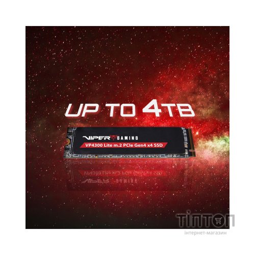 Накопичувач SSD M.2 2280 4TB VP4300L Patriot (VP4300L4TBM28H)