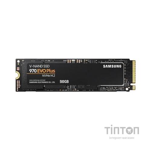 Накопичувач SSD M.2 2280 500GB 970 EVO Plus Samsung (MZ-V7S500BW)
