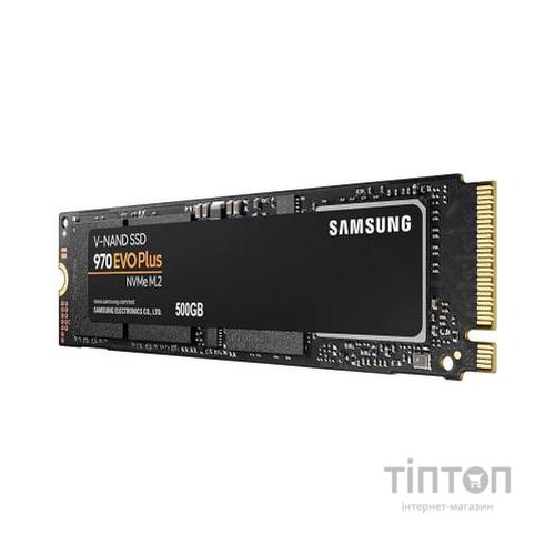 Накопичувач SSD M.2 2280 500GB 970 EVO Plus Samsung (MZ-V7S500BW)