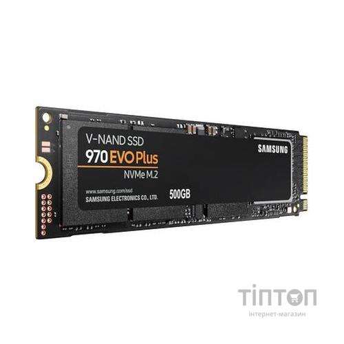 Накопичувач SSD M.2 2280 500GB 970 EVO Plus Samsung (MZ-V7S500BW)
