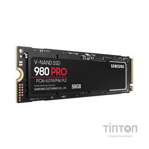 Накопичувач SSD M.2 2280 500GB 980 PRO Samsung (MZ-V8P500BW)