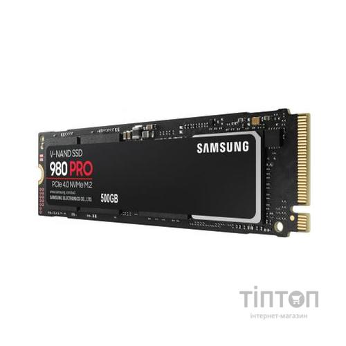 Накопичувач SSD M.2 2280 500GB 980 PRO Samsung (MZ-V8P500BW)