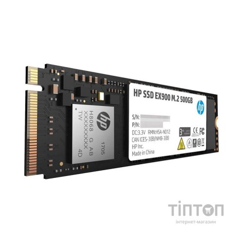Накопичувач SSD M.2 2280 500GB EX900 HP (2YY44AA)