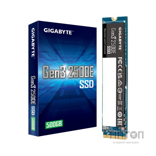 Накопичувач SSD M.2 2280 500GB GIGABYTE (G325E500G)