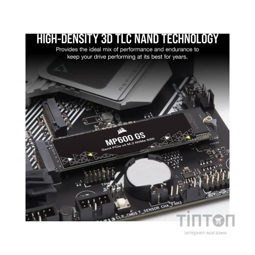 Накопичувач SSD M.2 2280 500GB MP600GS Corsair (CSSD-F0500GBMP600GS)