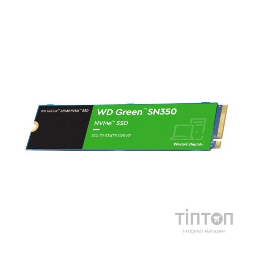 Накопичувач SSD M.2 2280 500GB SN350 WD (WDS500G2G0C)