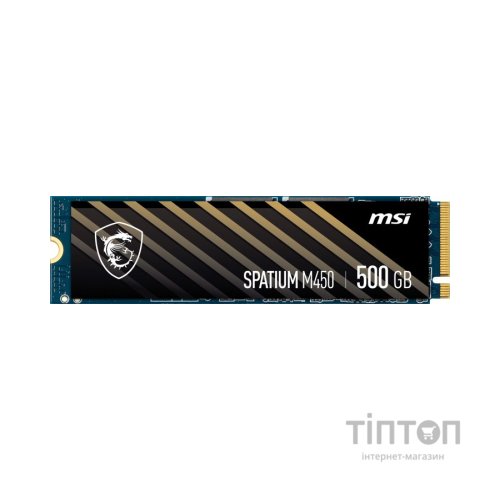 Накопичувач SSD M.2 2280 500GB SPATIUM M450 MSI (S78-440K090-P83)