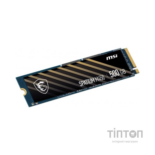 Накопичувач SSD M.2 2280 500GB SPATIUM M450 MSI (S78-440K090-P83)