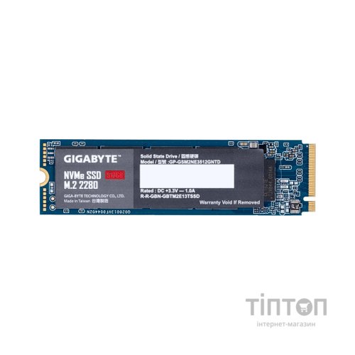 Накопичувач SSD M.2 2280 512GB GIGABYTE (GP-GSM2NE3512GNTD)