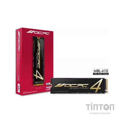Накопичувач SSD M.2 2280 512GB MBL-400 OCPC (SSDM2PCIE4HP512G)