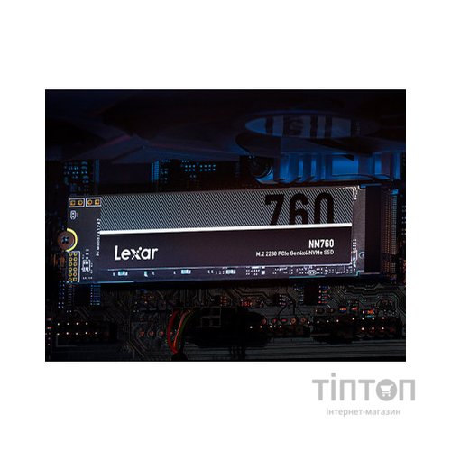 Накопичувач SSD M.2 2280 512GB NM760 Lexar (LNM760X512G-RNNNG)