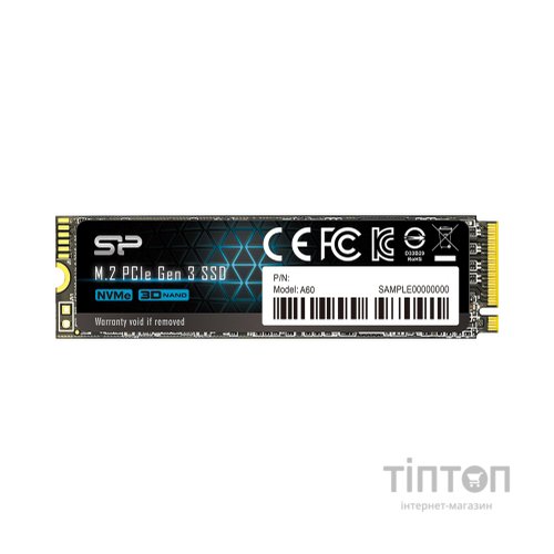 Накопичувач SSD M.2 2280 512GB Silicon Power (SP512GBP34A60M28)