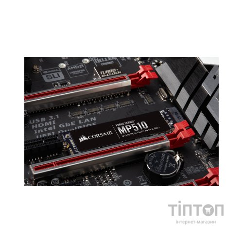 Накопичувач SSD M.2 2280 960GB MP510 Corsair (CSSD-F960GBMP510B)