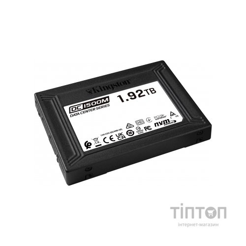 Накопичувач SSD U.2 2.5" 1.92TB Kingston (SEDC1500M/1920G)