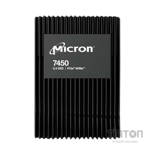 Накопичувач SSD U.3 2.5" 3.2GB 7450 MAX Micron (MTFDKCC3T2TFS-1BC15ABYYR)