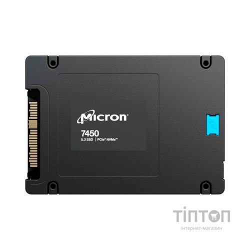 Накопичувач SSD U.3 2.5" 6.4TB 7450 MAX Micron (MTFDKCC6T4TFS-1BC1ZABYYR)