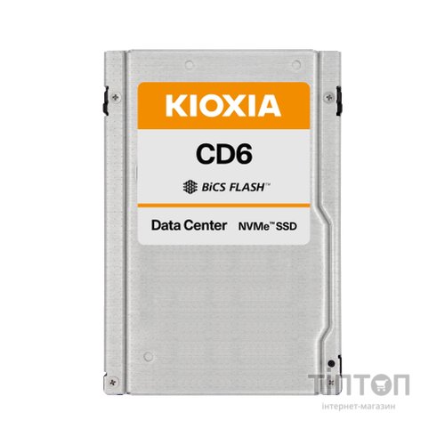 Накопичувач SSD U.3 2.5" 7.68GB Kioxia (KCD61LUL7T68)