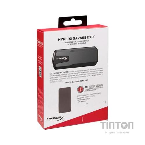 Накопичувач SSD USB 3.1 960GB HyperX (SHSX100/960G)