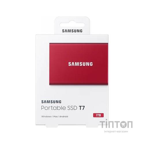 Накопичувач SSD USB 3.2 1TB T7 Samsung (MU-PC1T0R/WW)