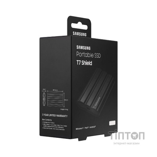Накопичувач SSD USB 3.2 1TB T7 Shield Samsung (MU-PE1T0S/EU)