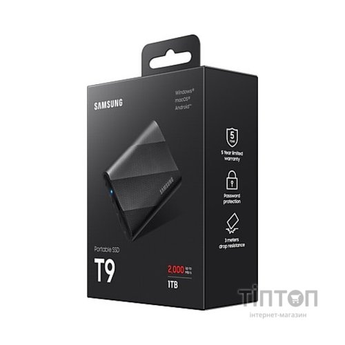 Накопичувач SSD USB 3.2 1TB T9 Samsung (MU-PG1T0B/EU)