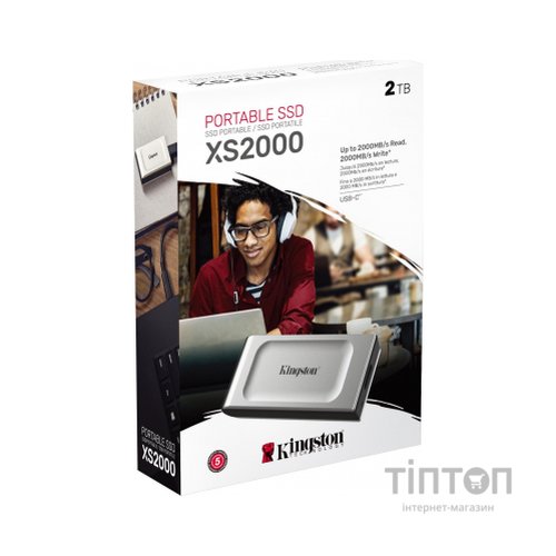 Накопичувач SSD USB 3.2 2TB Kingston (SXS2000/2000G)
