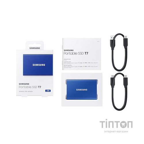 Накопичувач SSD USB 3.2 2TB T7 Samsung (MU-PC2T0H/WW)