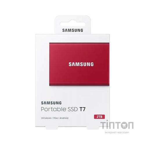 Накопичувач SSD USB 3.2 2TB T7 Samsung (MU-PC2T0R/WW)