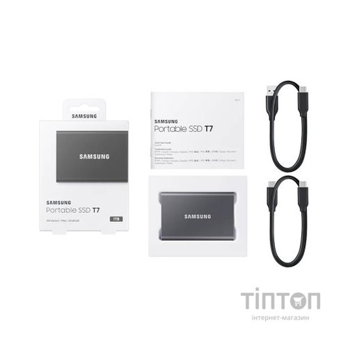 Накопичувач SSD USB 3.2 2TB T7 Samsung (MU-PC2T0T/WW)