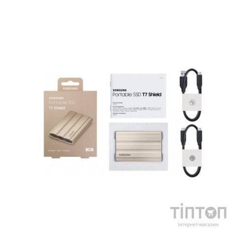 Накопичувач SSD USB 3.2 2TB T7 Shield Samsung (MU-PE2T0K/EU)