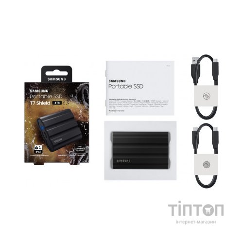 Накопичувач SSD USB 3.2 2TB T7 Shield Samsung (MU-PE2T0S/EU)