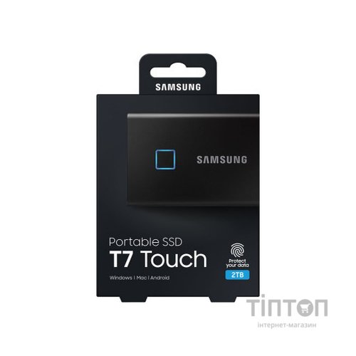 Накопичувач SSD USB 3.2 2TB T7 Touch Samsung (MU-PC2T0K/WW)