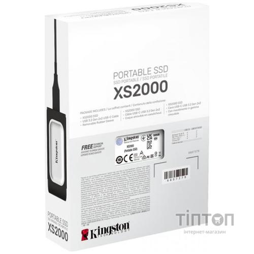 Накопичувач SSD USB 3.2 4TB Kingston (SXS2000/4000G)
