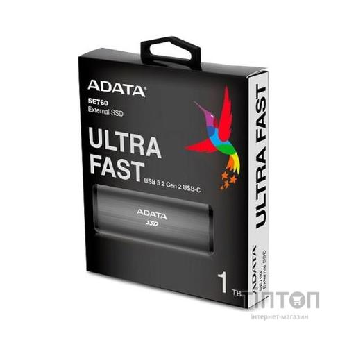 Накопичувач SSD USB 3.2 512GB ADATA (ASE760-512GU32G2-CTI)