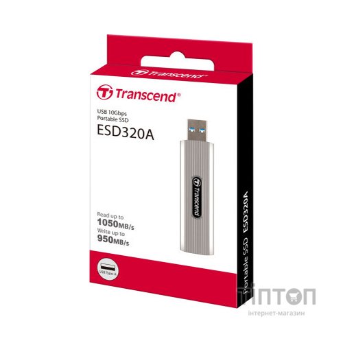 Накопичувач SSD USB 3.2 512GB ESD320A Transcend (TS512GESD320A)