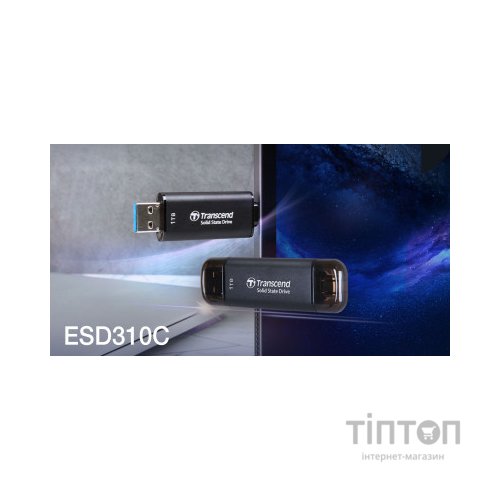 Накопичувач SSD USB 3.2 512GB Transcend (TS512GESD310C)