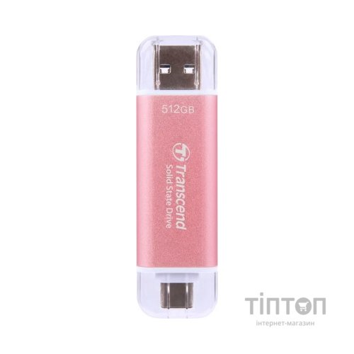 Накопичувач SSD USB 3.2 512GB Transcend (TS512GESD310P)
