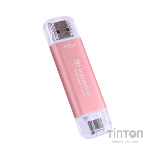 Накопичувач SSD USB 3.2 512GB Transcend (TS512GESD310P)