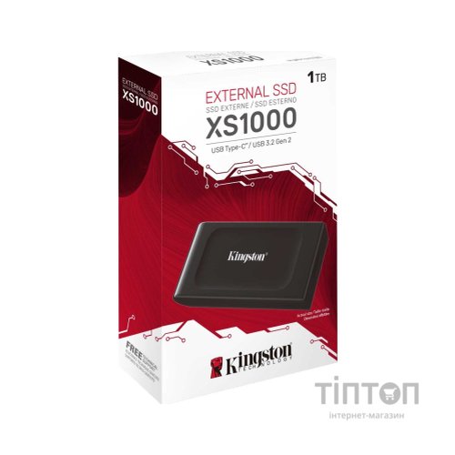 Накопичувач SSD USB-C 1TB Kingston (SXS1000/1000G)