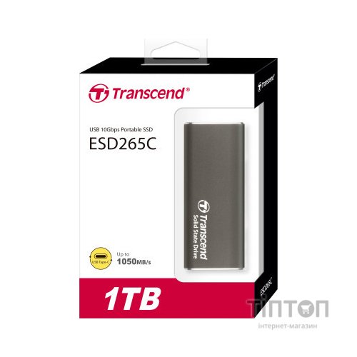 Накопичувач SSD USB-C 1TB Transcend (TS1TESD265C)