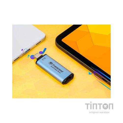Накопичувач SSD USB Type-C 2TB ESD300 Transcend (TS2TESD300C)