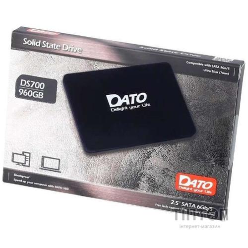 Накопитель SSD  960GB Dato DS700 2.5" SATAIII TLC (DS700SSD-960GB)