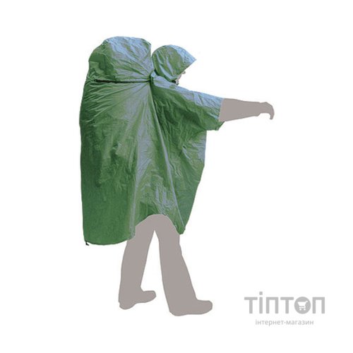 Накидка Terra Incognita PonchoBag L/XL green (4823081502760)