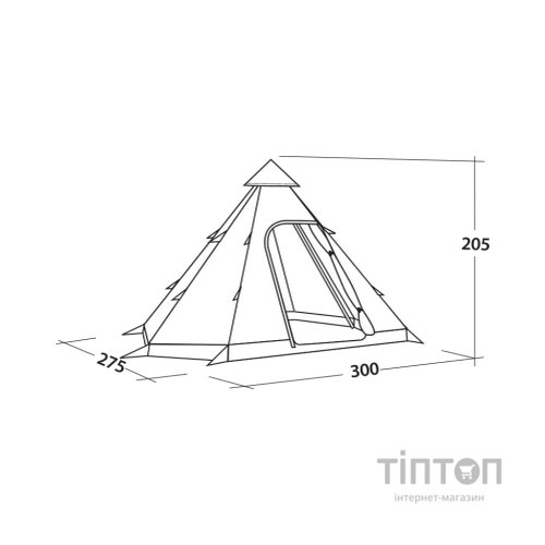 Намет Easy Camp Bolide 400 Rustic Green (929565)