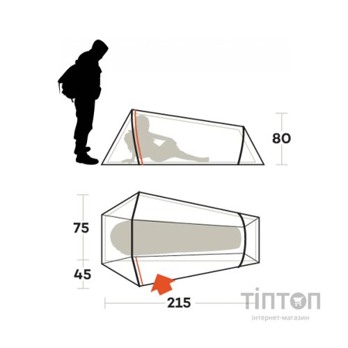 Намет Ferrino Lightent 1 Pro Olive Green (928975)