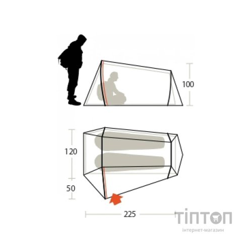 Намет Ferrino Lightent 2 Pro Olive Green (928976)