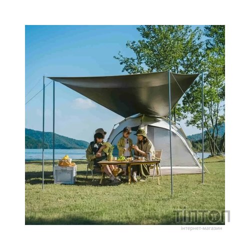 Намет Naturehike чотиримісний із тентом автоматичний Ango CNK2550WS010, коричневий (6927595789094)